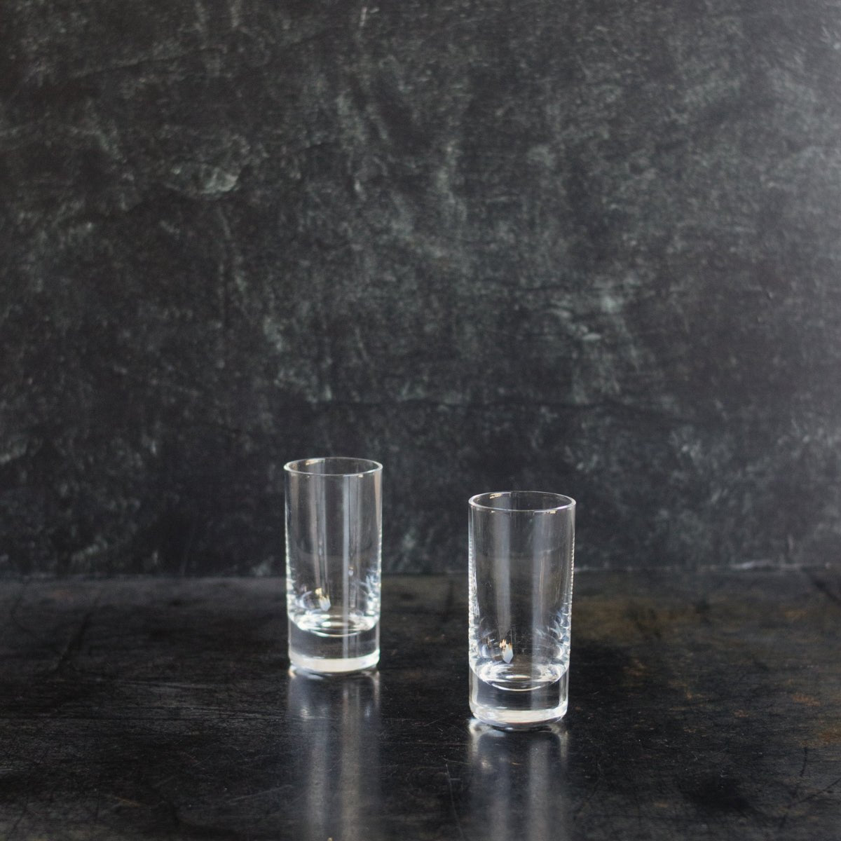 Pair of Heavy Sham Shot Glasses - elsie green - The French Kitchen