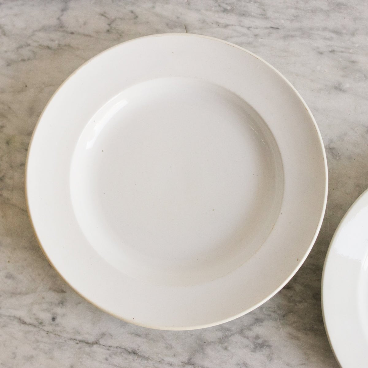 Pair of Ironstone Platters - elsie green - The French Kitchen