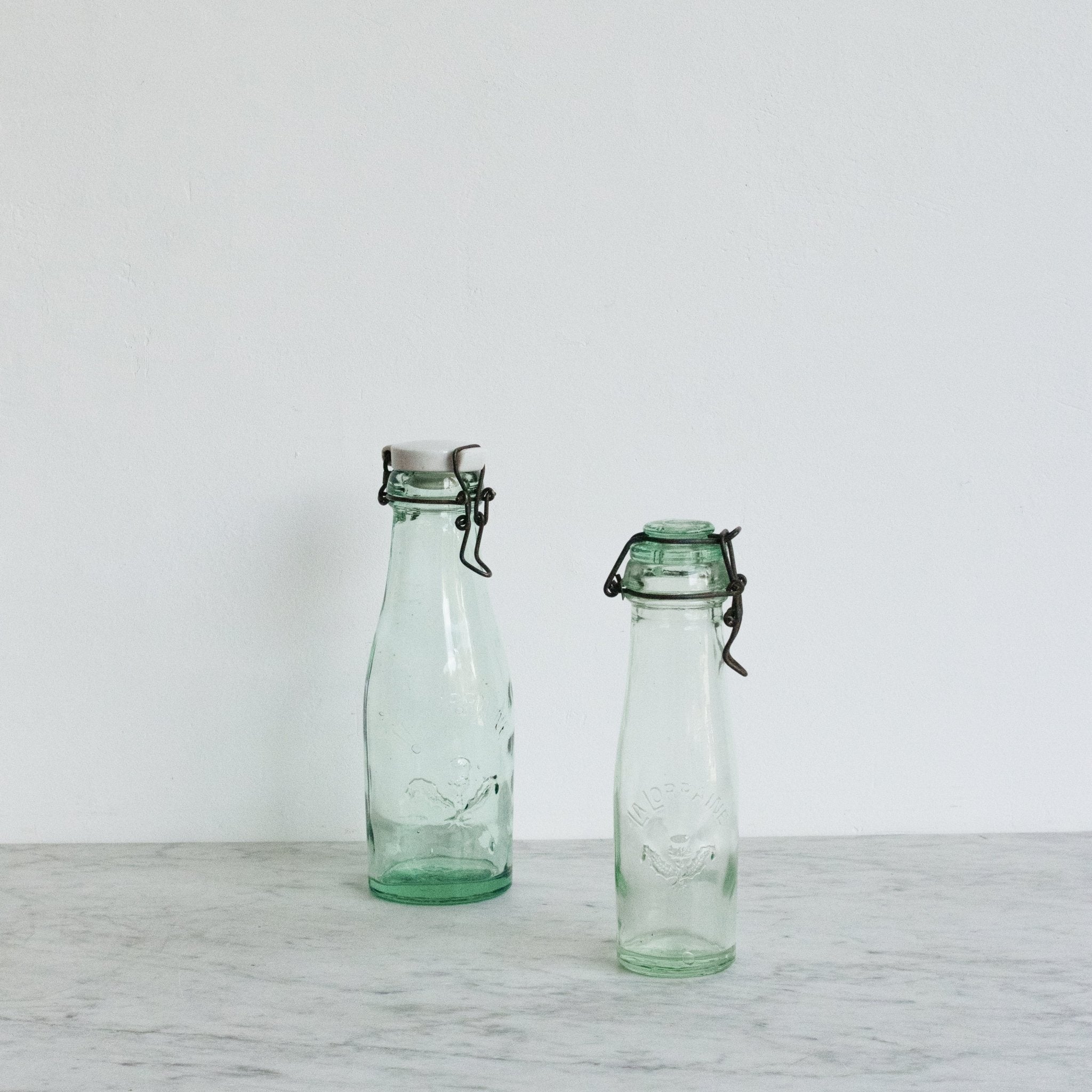 Pair of La Lorraine Canning Jars - elsie green - the french kitchen