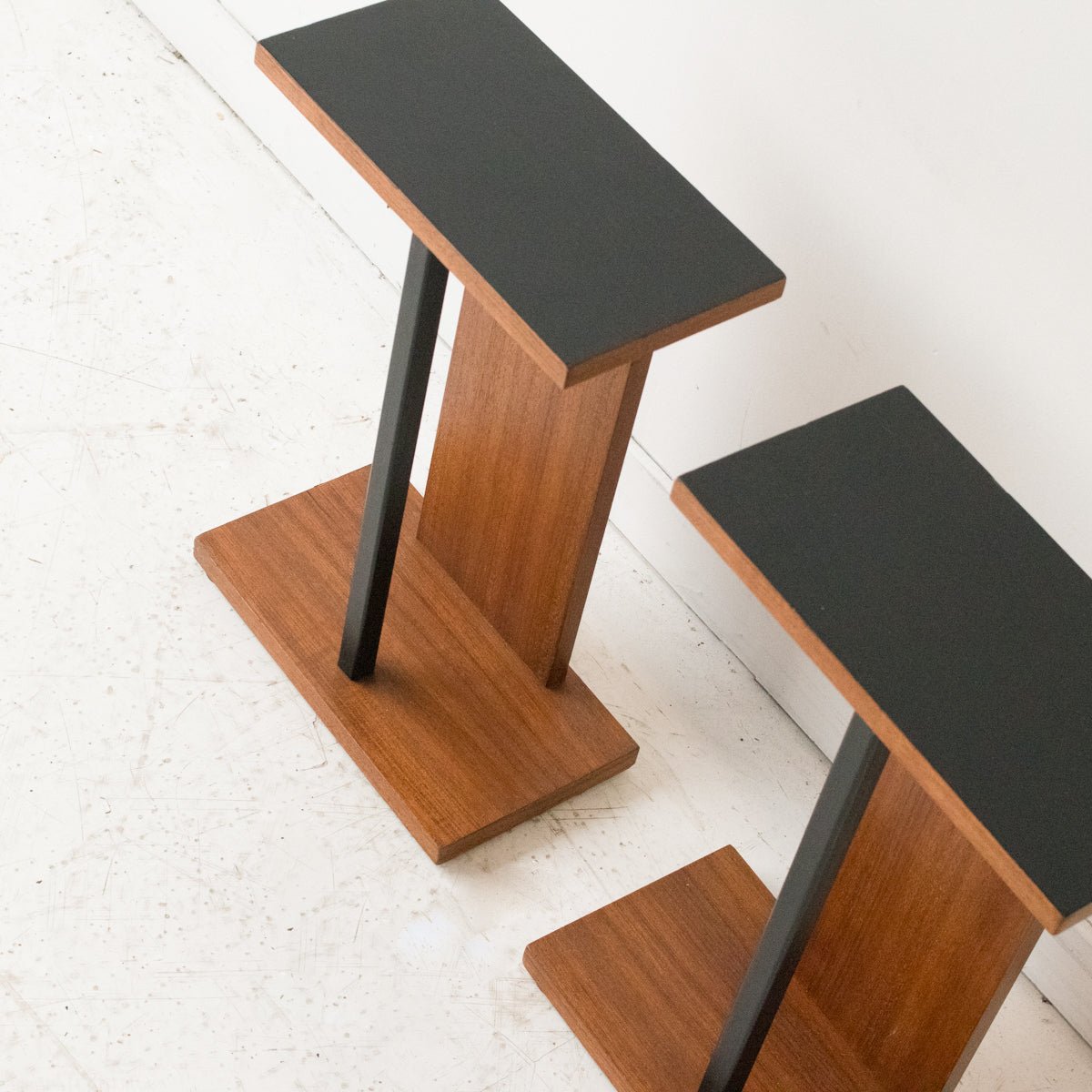Pair of Mid - century Accent Tables - elsie green - furniture