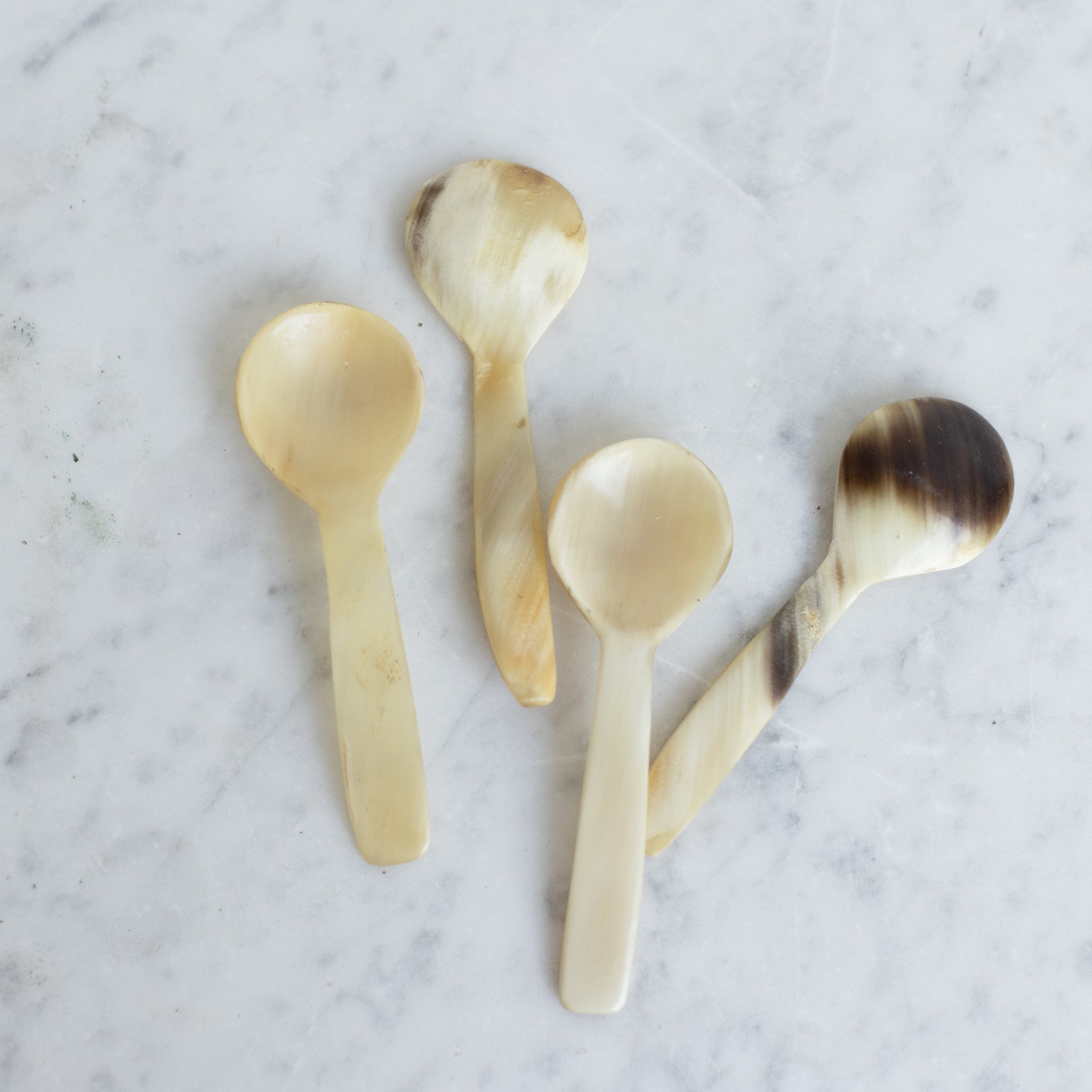 Pair of Petite Horn Utensils - elsie green - the french kitchen