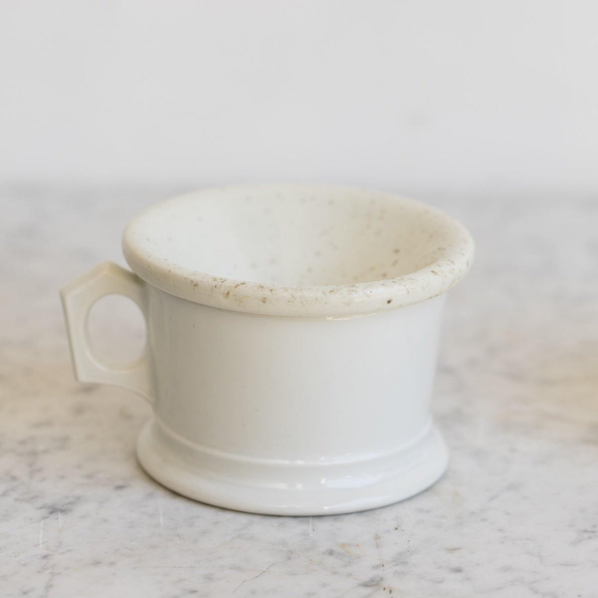Pair of Porcelain Shaving Mugs - elsie green - the french kitchen