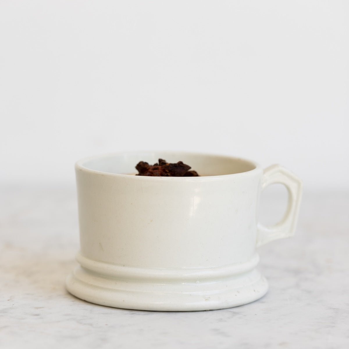 Pair of Porcelain Shaving Mugs - elsie green - the french kitchen