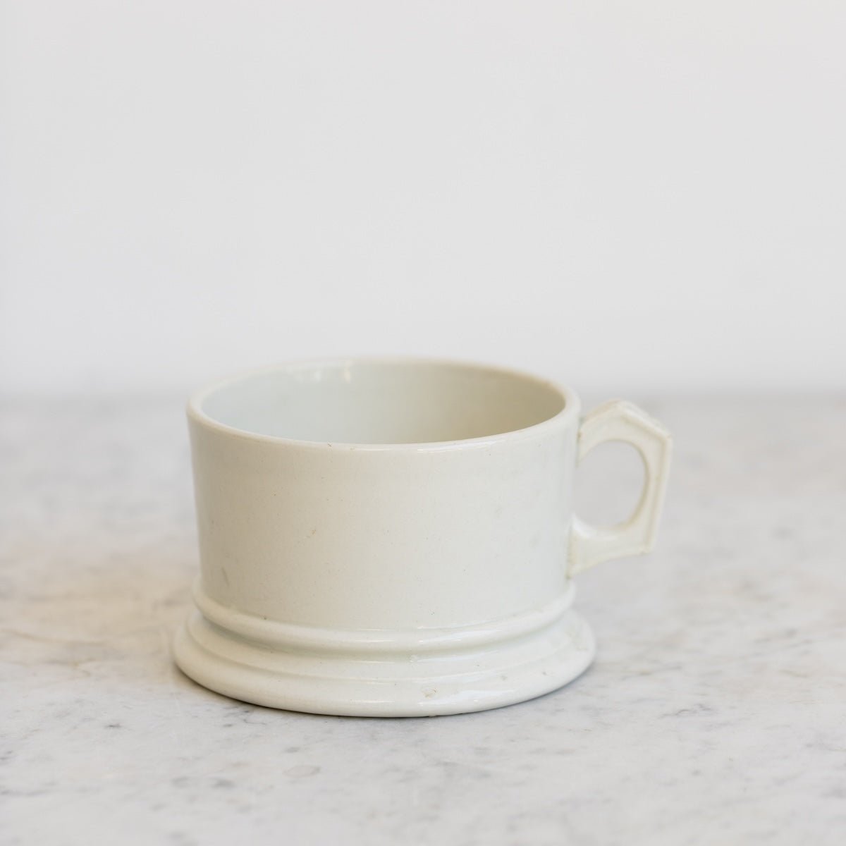 Pair of Porcelain Shaving Mugs - elsie green - the french kitchen