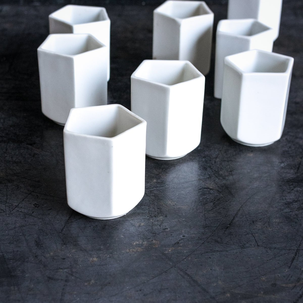 Pair Of Porcelain Yogurt Pots - elsie green - The French Kitchen