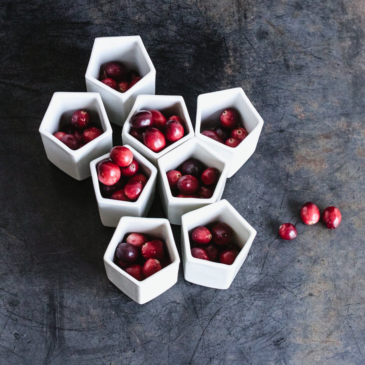 Pair Of Porcelain Yogurt Pots - elsie green - The French Kitchen