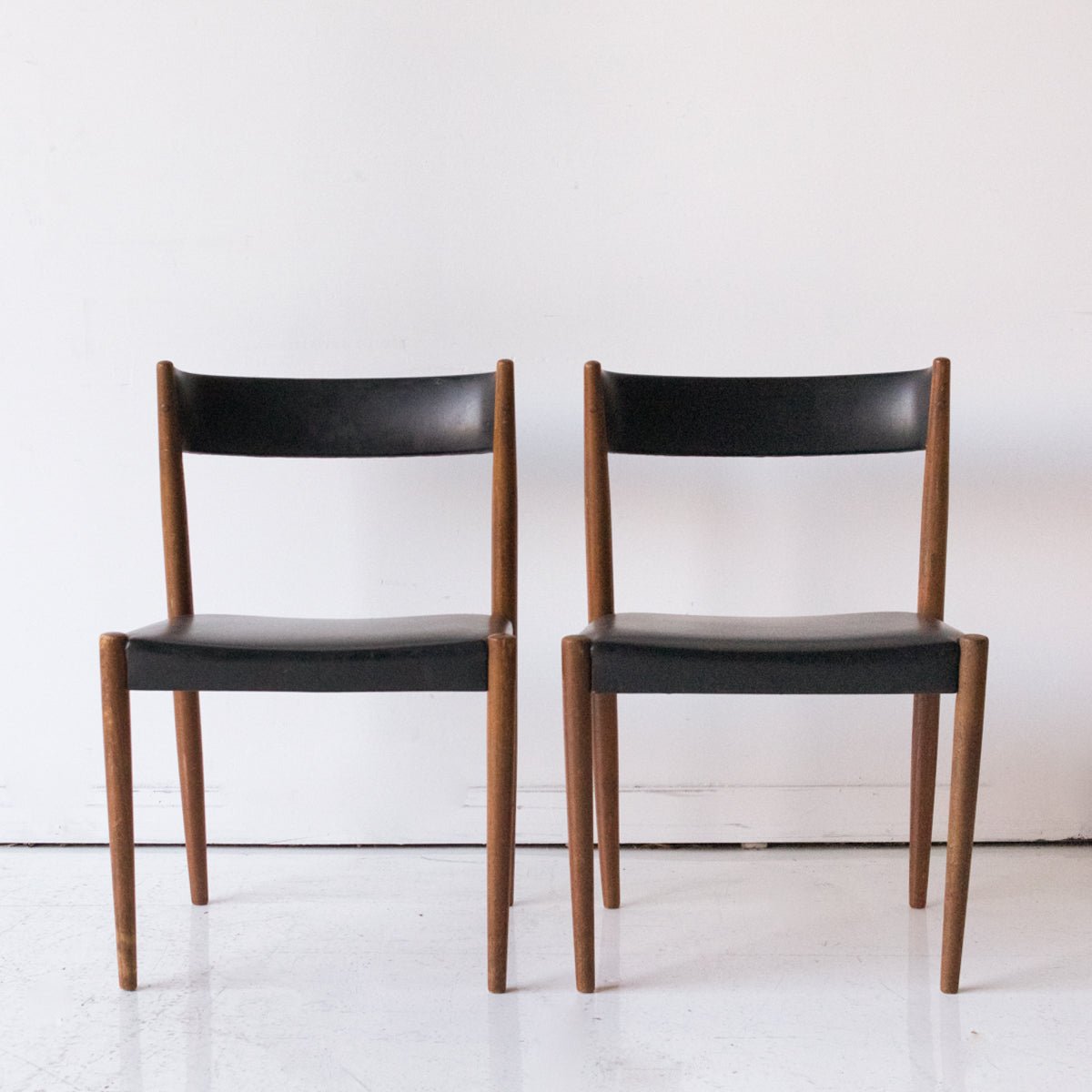 Pair of Scandinavian Dining Chairs - elsie green - furniture