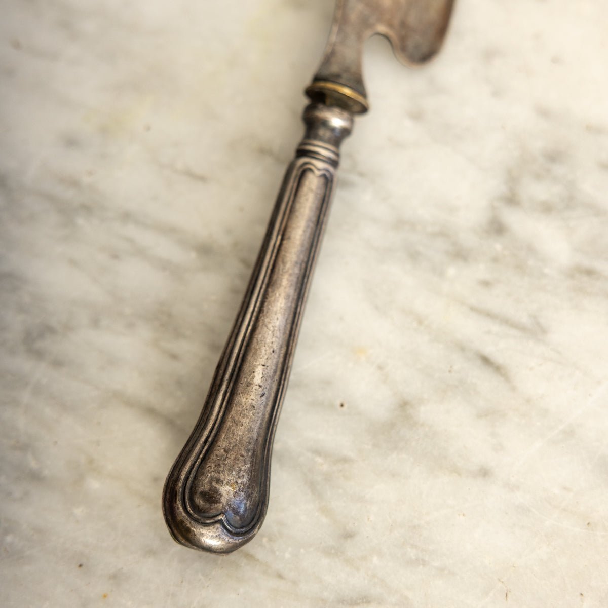Pair of Silver Cheese Knives - elsie green - the french kitchen