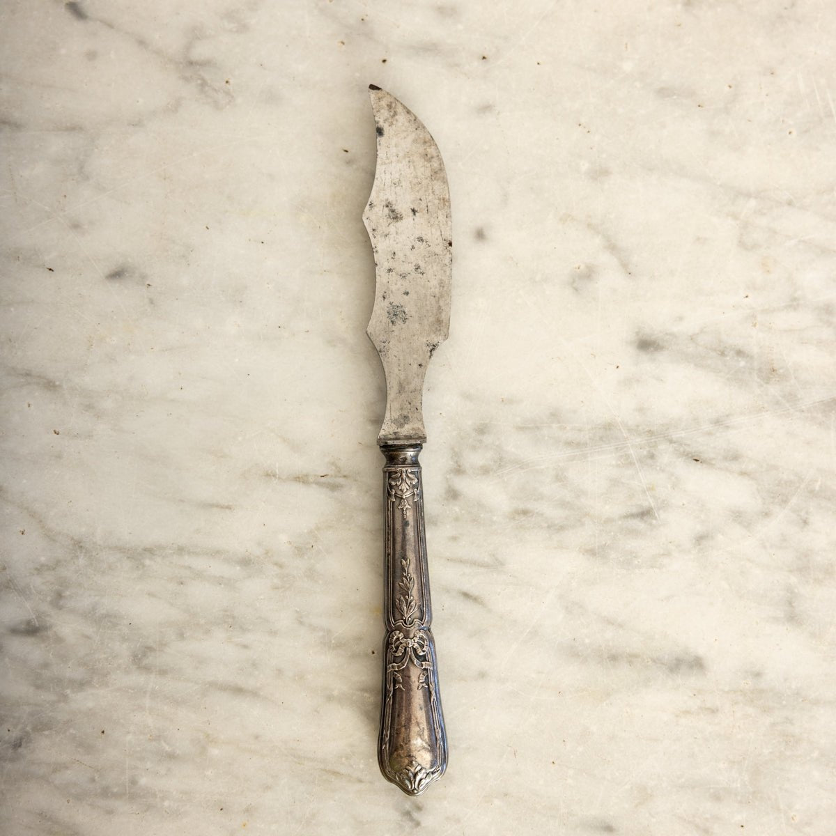 Pair of Silver Cheese Knives - elsie green - the french kitchen