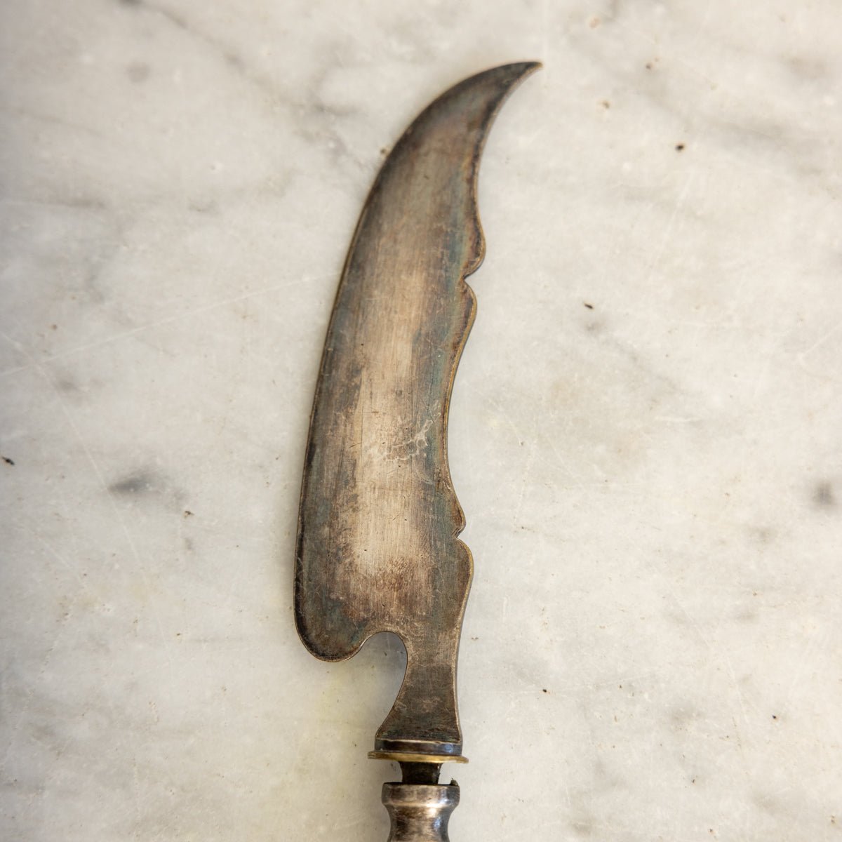 Pair of Silver Cheese Knives - elsie green - the french kitchen