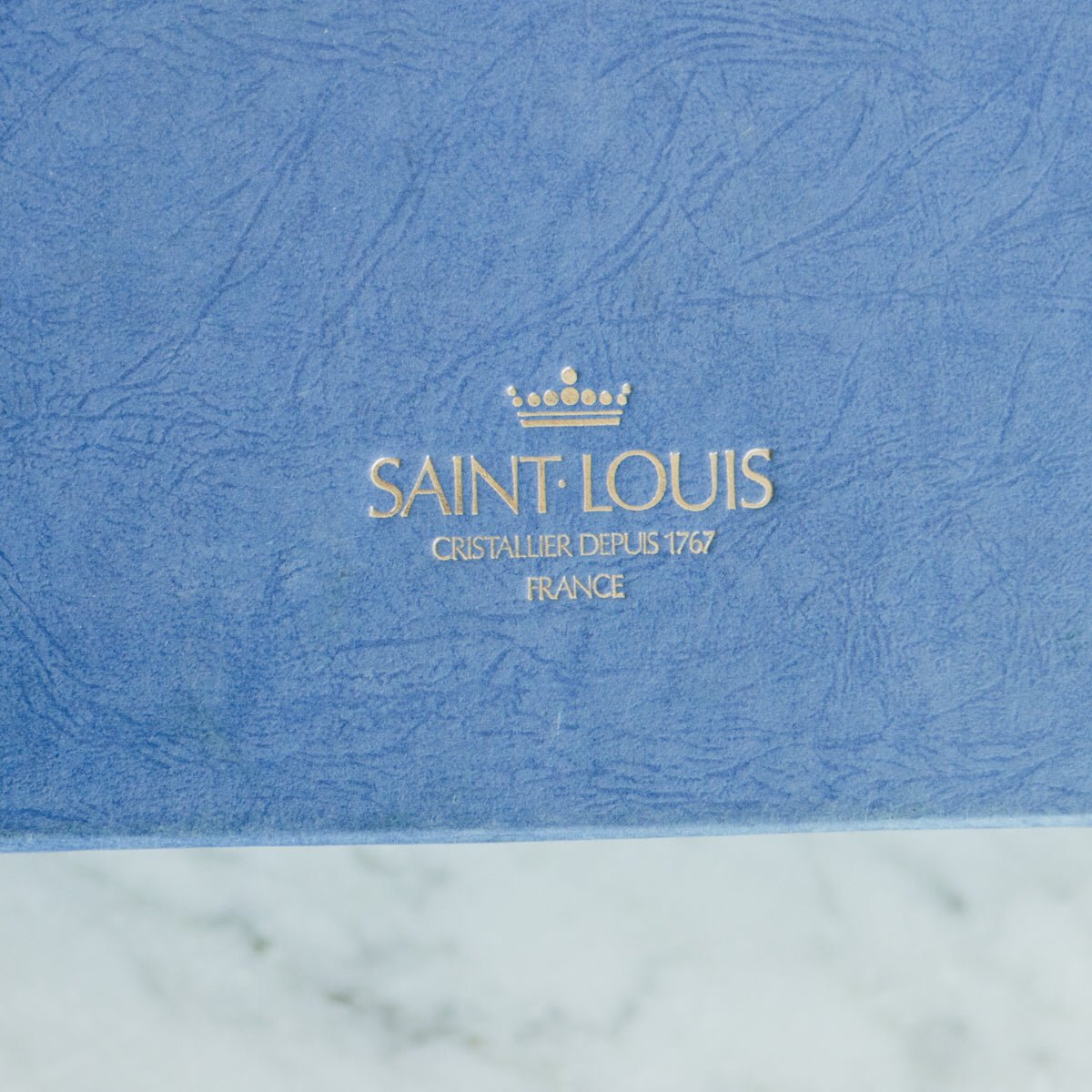 Pair of St. Louis Crystal Wine Glasses - elsie green - the french kitchen