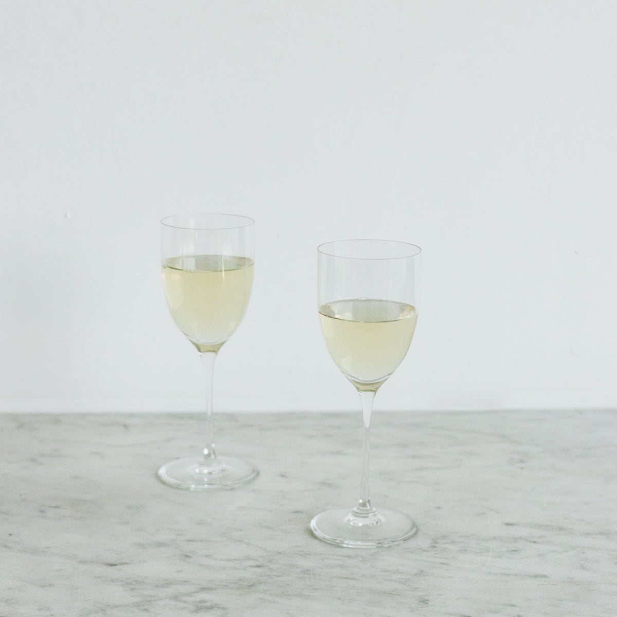 Pair of St. Louis Crystal Wine Glasses - elsie green - the french kitchen