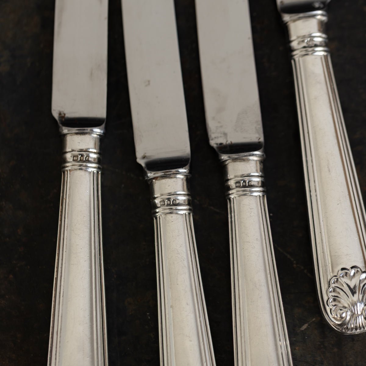 Pair of Sterling Dinner Knives | The Patrick Orbe Collection - elsie green - the french kitchen