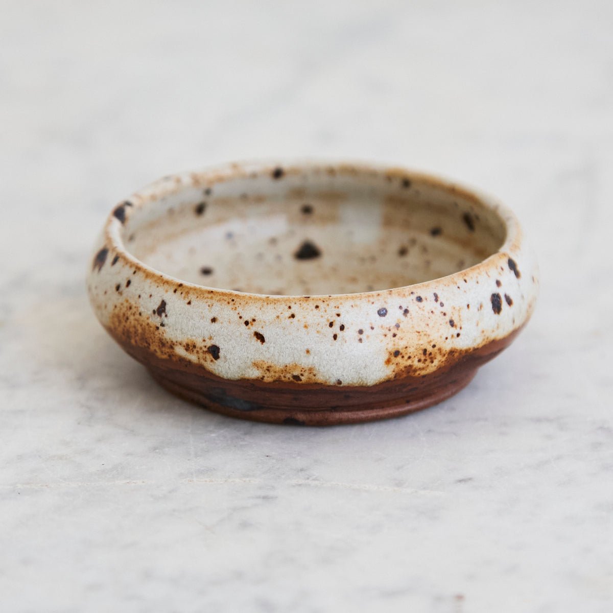 Pair of Stoneware Butter Pats with Knife and Spoon - elsie green - the french kitchen
