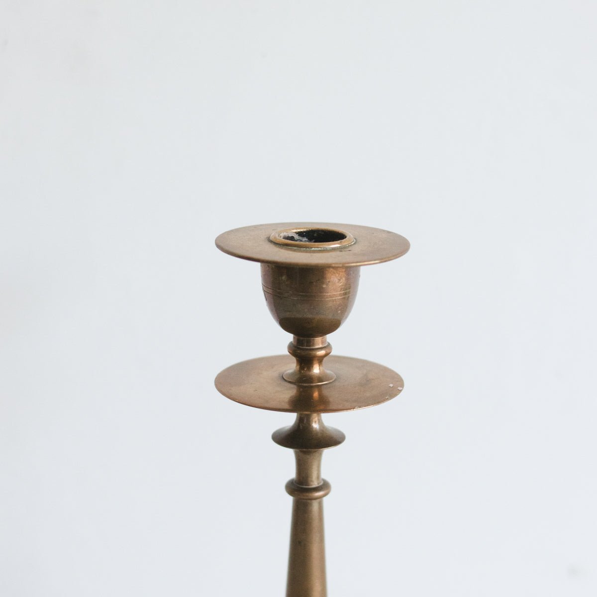 Pair of Vintage Copper Candlesticks - elsie green - decor