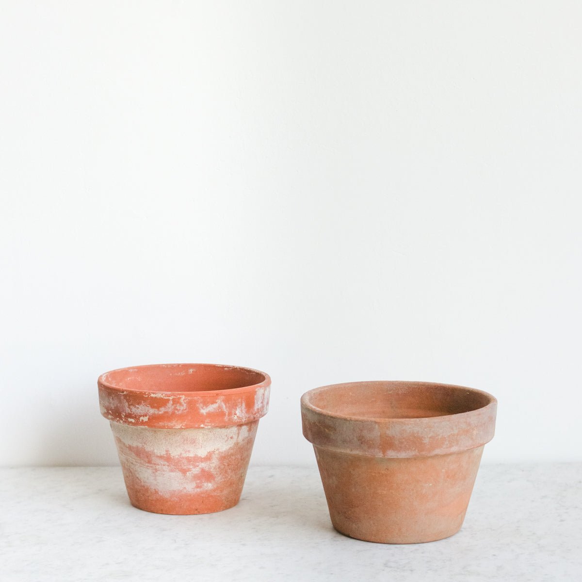 Pair of Vintage Garden Pots - elsie green - Decor