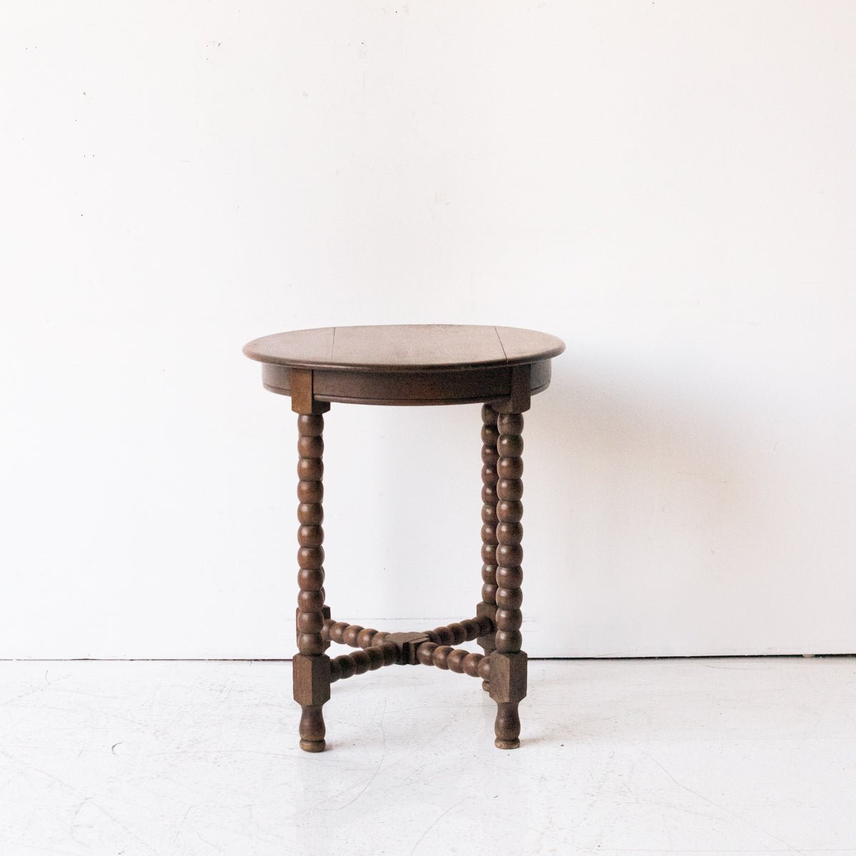 Pair of Vintage Spindle Bedside Tables - elsie green - furniture