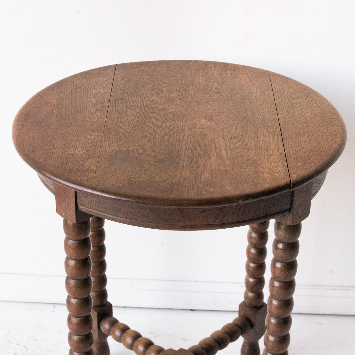 Pair of Vintage Spindle Bedside Tables - elsie green - furniture