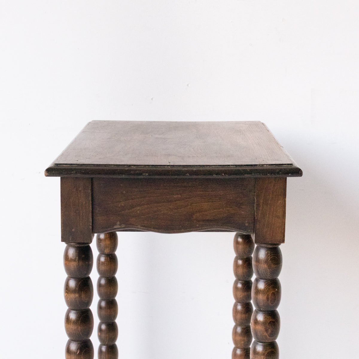 Pair of Vintage Spindle Bedside Tables - elsie green - furniture