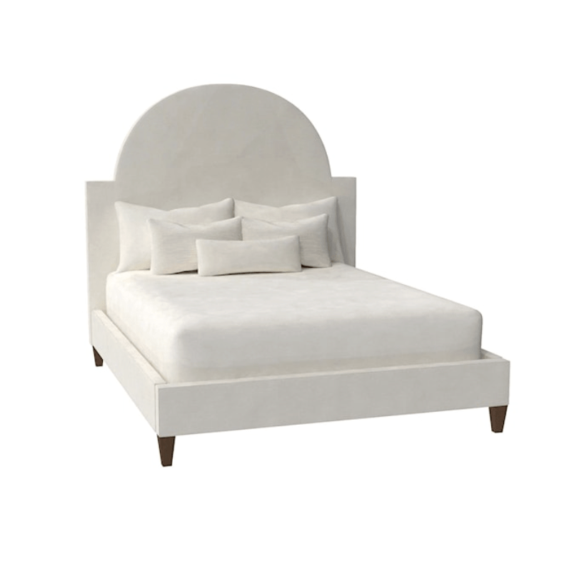 Palais Upholstered Bed - elsie green - furniture