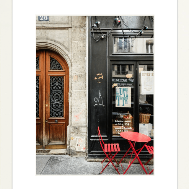 Paris 4pm Printed Photograph - elsie green - Art