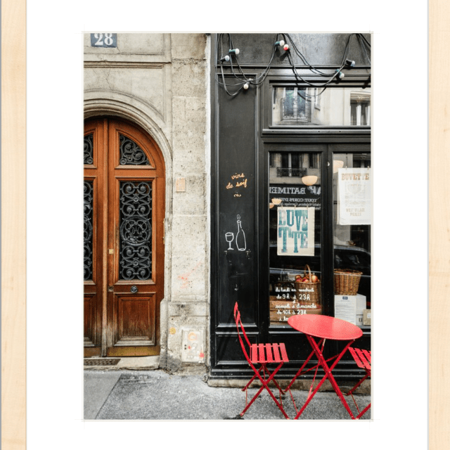 Paris 4pm Printed Photograph - elsie green - Art