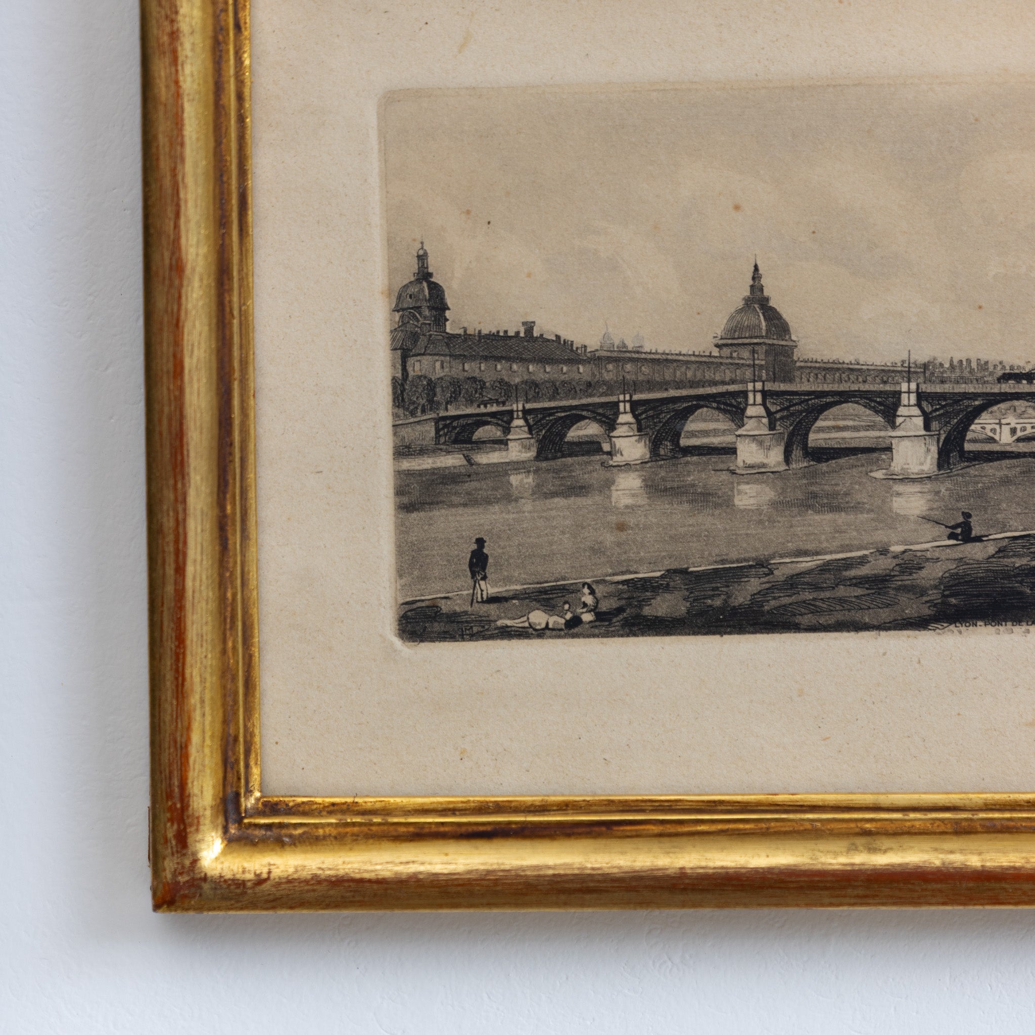 Paris la Conciergerie Etching - elsie green - art