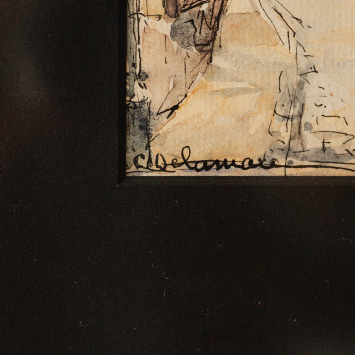 Paris Sacre Coeur Watercolor - elsie green - art