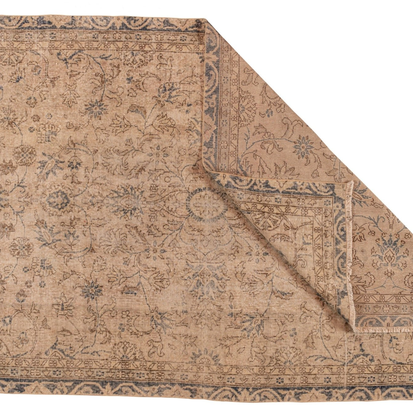 Pessac Vintage Rug | 5'10" x 9'2" - elsie green - textiles