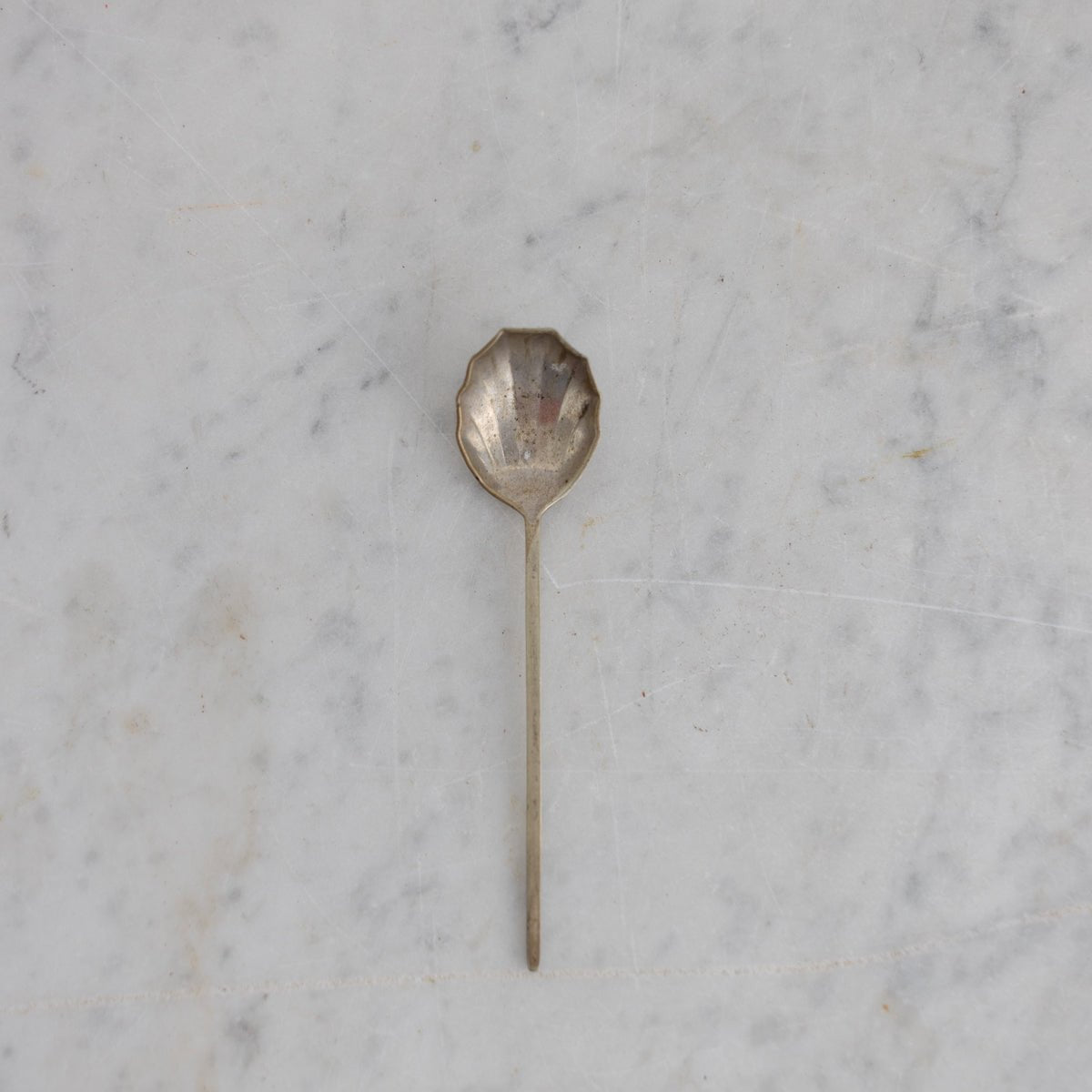 Petite Antique Salt Spoon - elsie green - the french kitchen