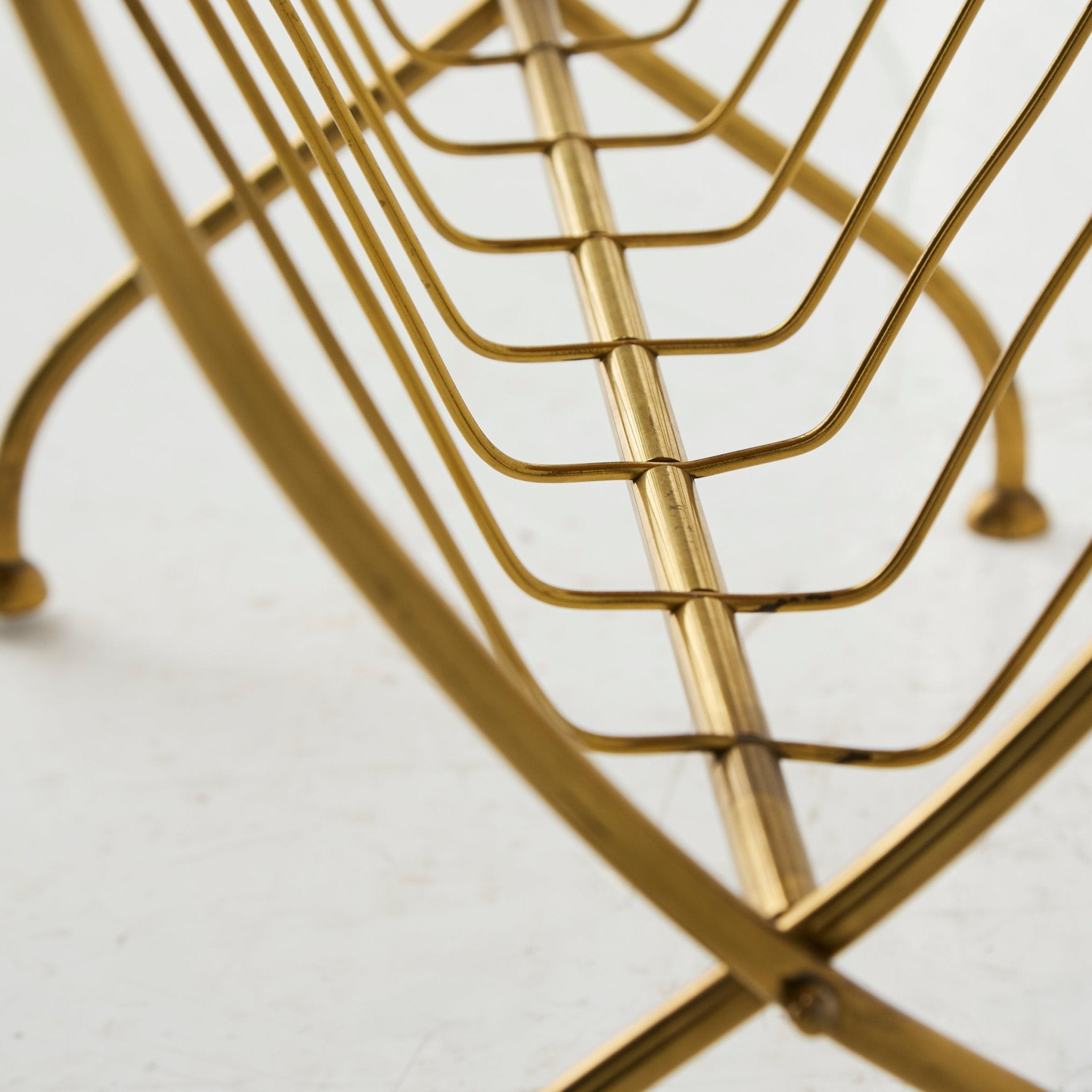 Petite Brass Side Table - elsie green - decor