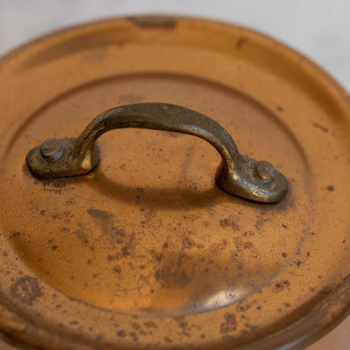 Petite Copper Pot with Lid - elsie green - the french kitchen