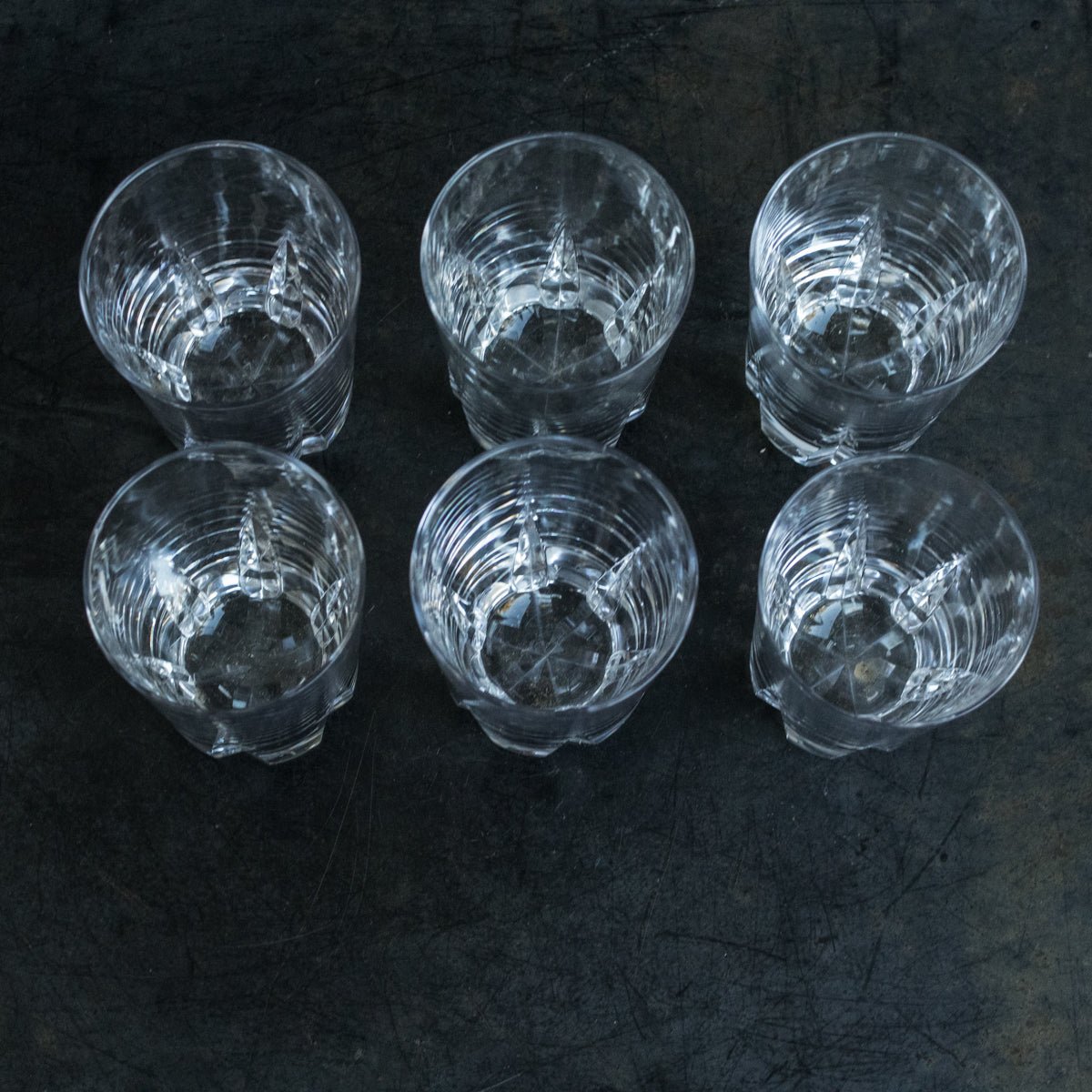 Petite Crystal Bar Glass Set Of 6 - elsie green - The French Kitchen