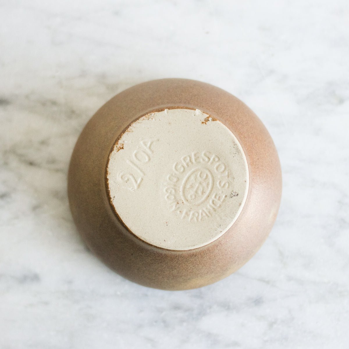 Petite Digoin Stoneware Bowl w/ Soap & Brush - elsie green - The French Kitchen