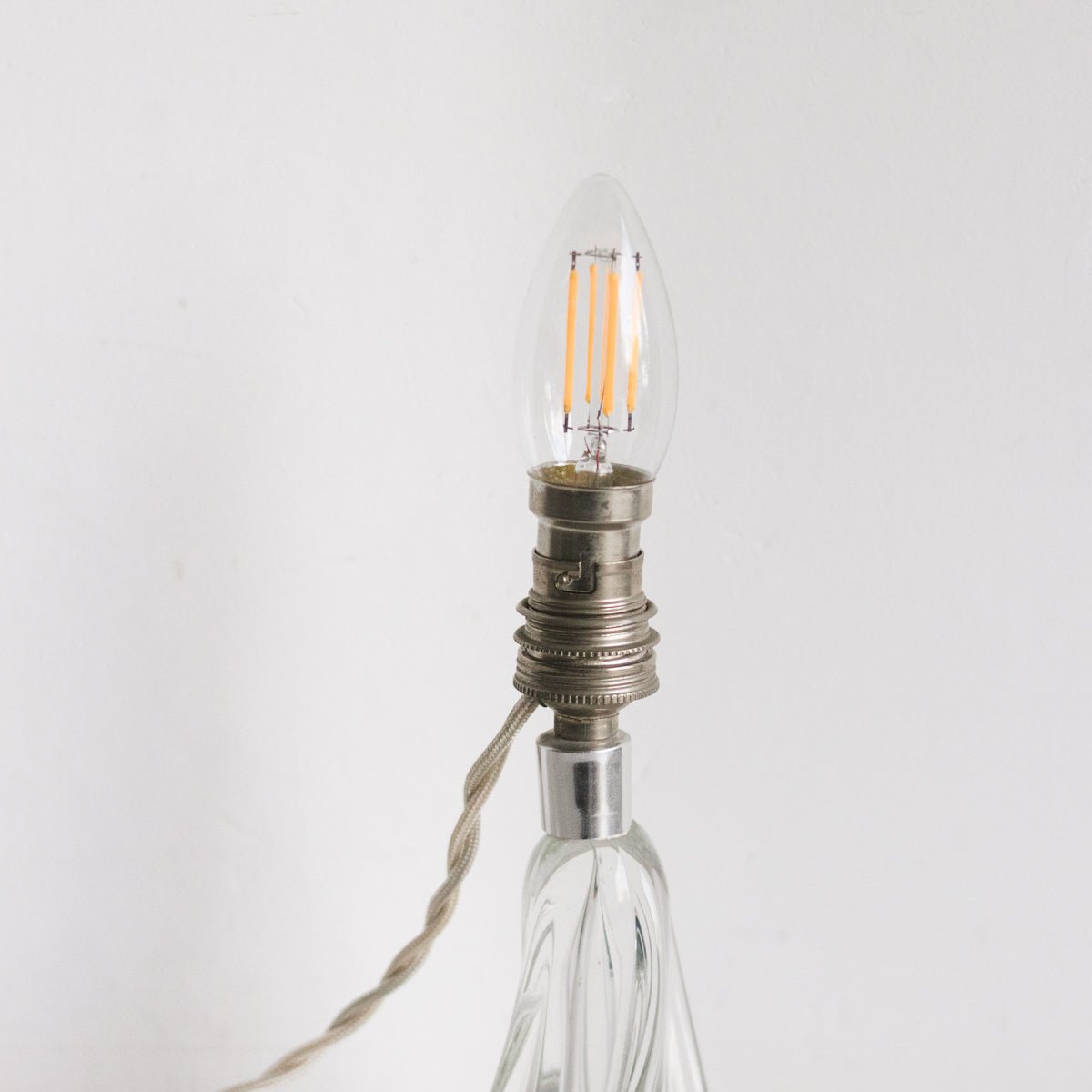 Petite Glass Accent Lamp - elsie green - Decor