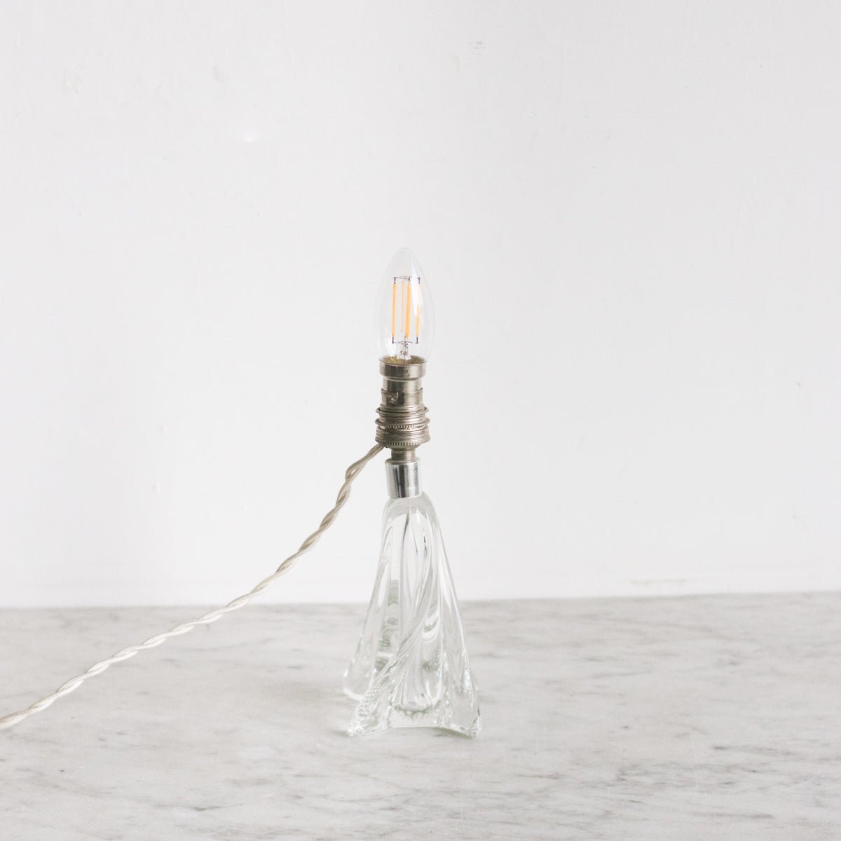 Petite Glass Accent Lamp - elsie green - Decor