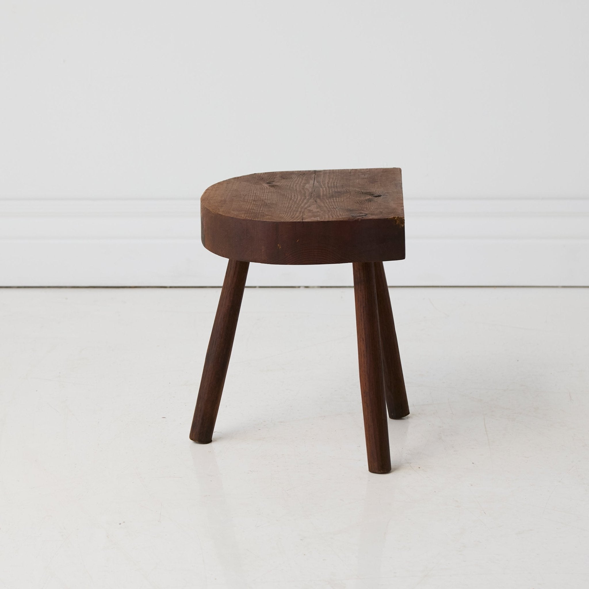 Petite Half Moon Stool - elsie green - furniture