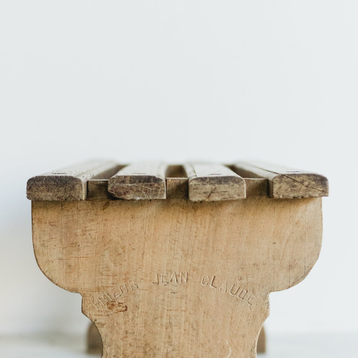 Petite Hand Made Monastery Stool - elsie green - furniture