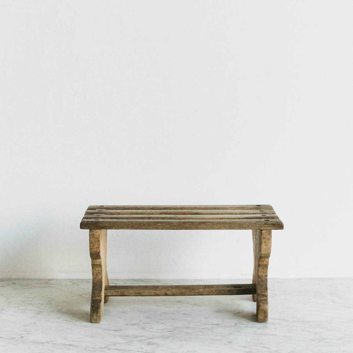 Petite Hand Made Monastery Stool - elsie green - furniture