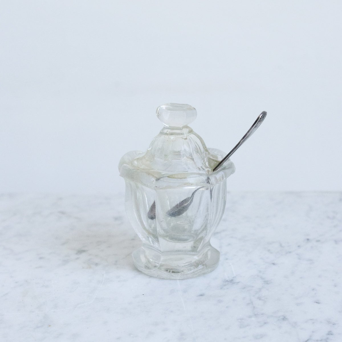 Petite Jam Jar with Silver Spoon - elsie green - the french kitchen