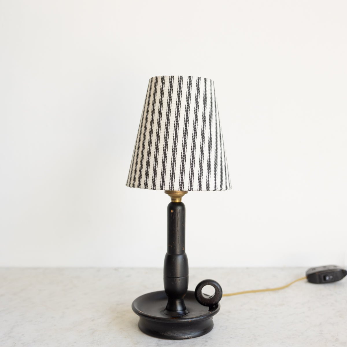 Petite Lampshade | Ticking Stripe - elsie green - decor