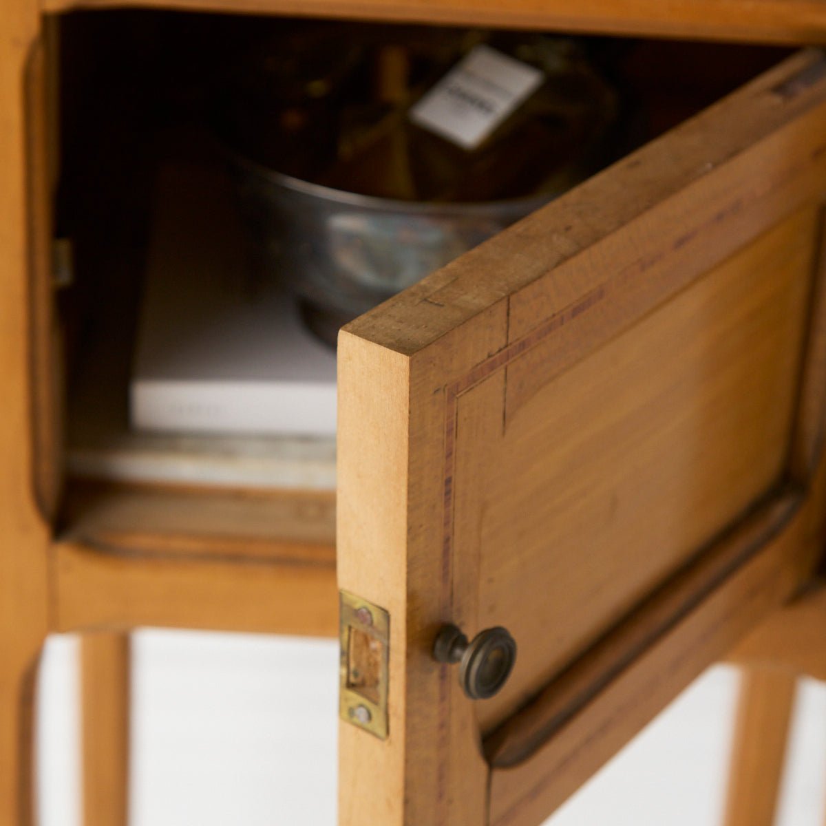 Petite Marble Bedside Table - elsie green - furniture