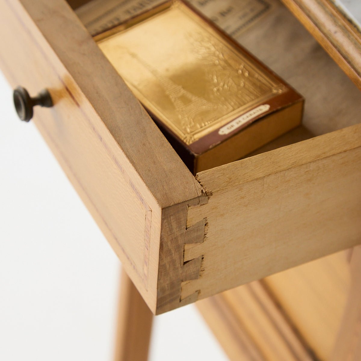 Petite Marble Bedside Table - elsie green - furniture
