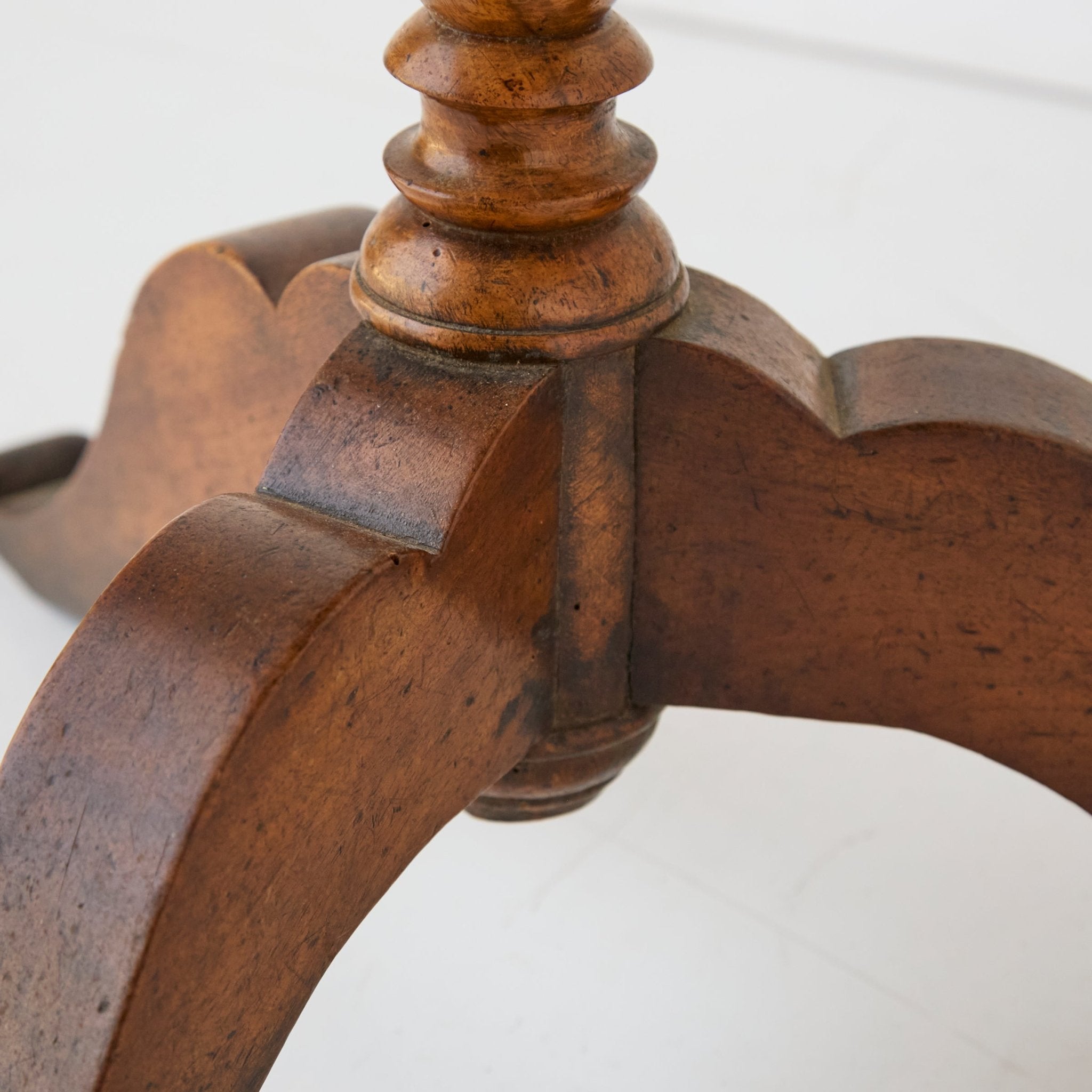 Petite Pedestal Side Table - elsie green - furniture