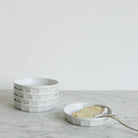 Petite Porcelain Tart Mold Set Of 5 - elsie green - The French Kitchen