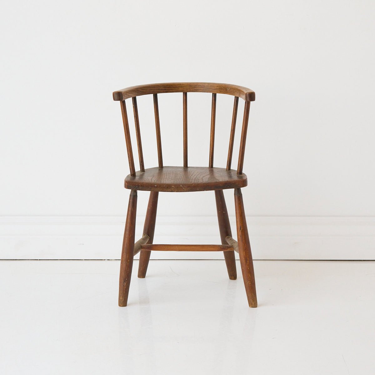 Petite Spindle Stool - elsie green - furniture
