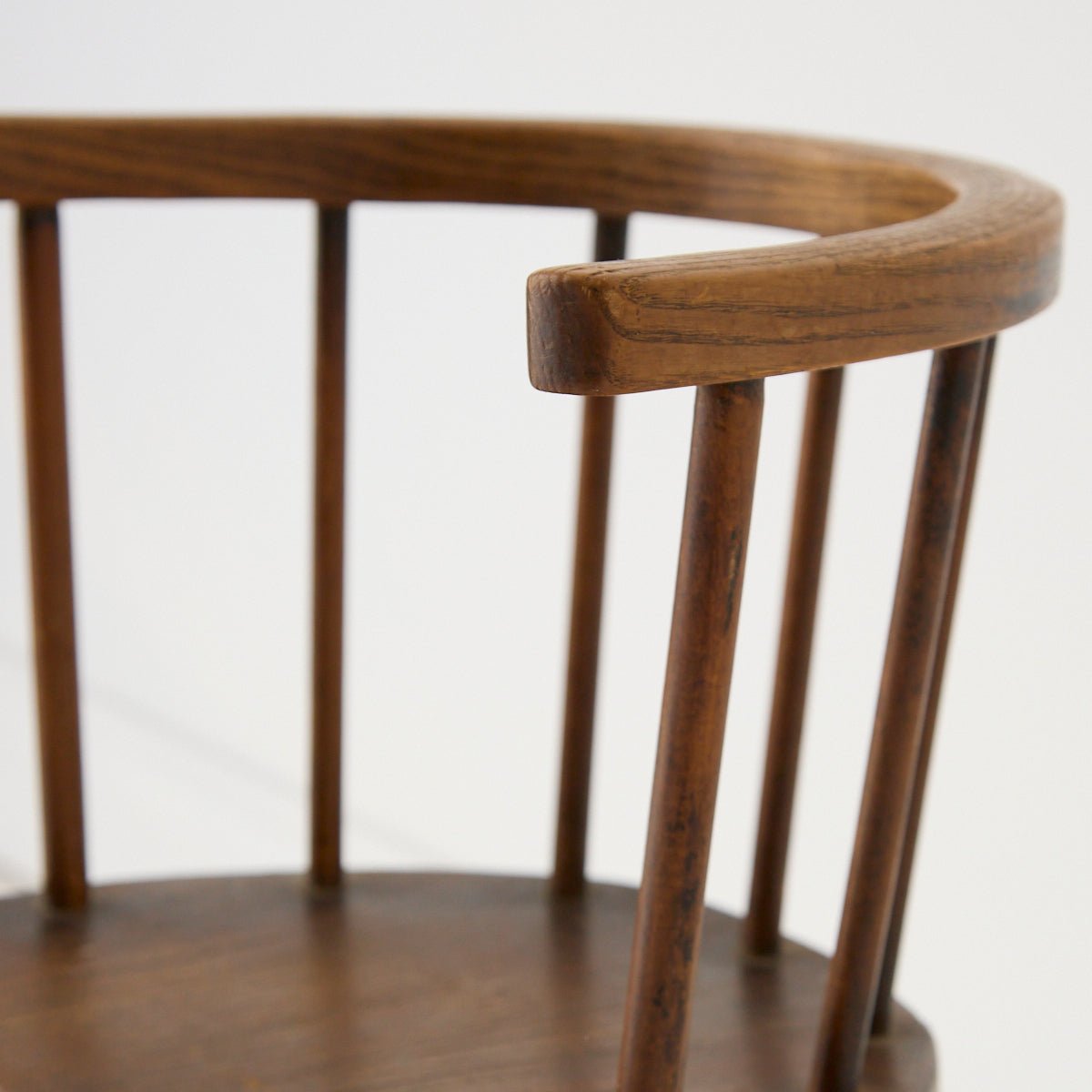 Petite Spindle Stool - elsie green - furniture