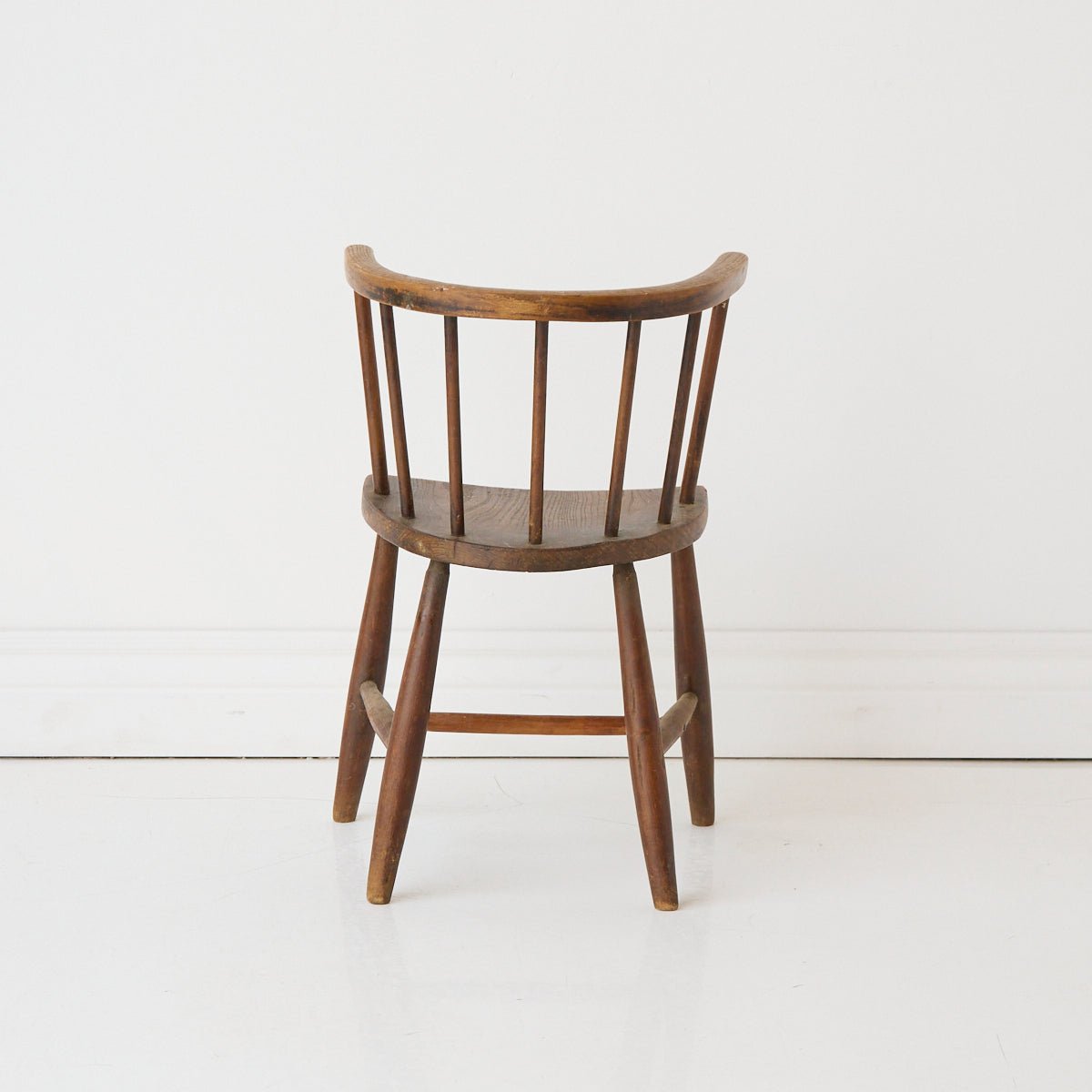 Petite Spindle Stool - elsie green - furniture