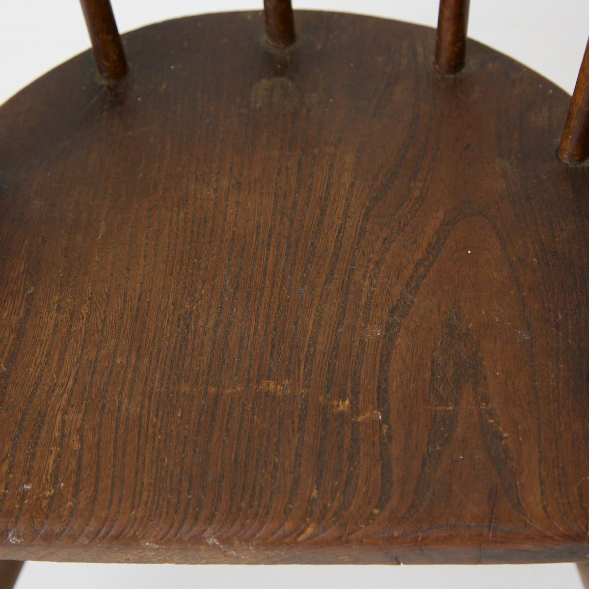 Petite Spindle Stool - elsie green - furniture