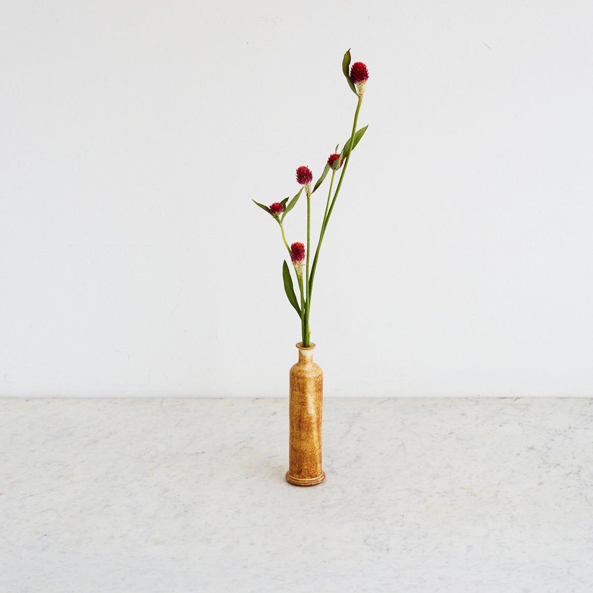 Petite Stoneware Bottle | Signed by Artist - elsie green - the french kitchen